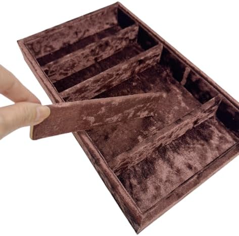 Sunglass Storage Tray. 5-slot Adjustable Jewelry Tray. - Image 6