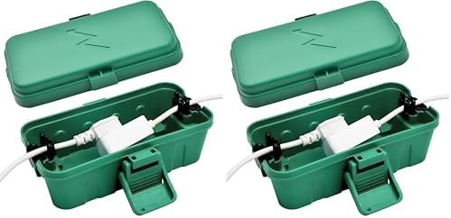 Hrensaw Small Weatherproof Electrical Connection Box, Outdoor Electrical Box by Hrensaw