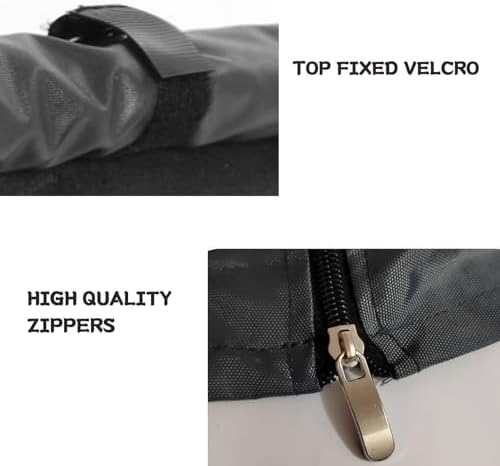 Waterproof Outdoor Storage Rack Shelf Cover 900D Oxford Cloth Thick Heavy Duty - Image 6
