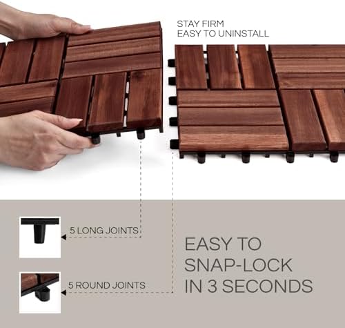 THYOI Premium Deck Tiles, Patio Flooring - Image 5
