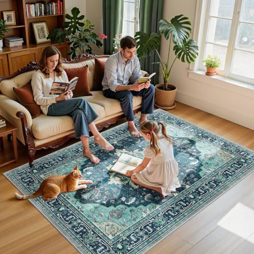 RELEANY Washable Area Rug - Image 3