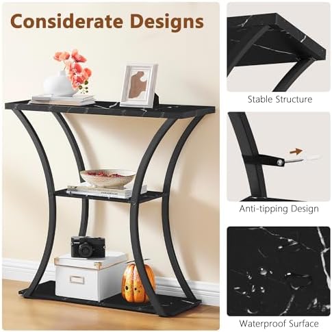Hoctieon 3 Tier Console Table - Image 5