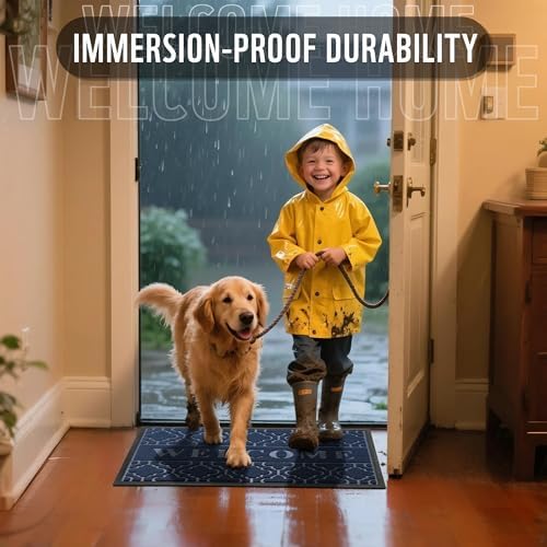 Yimobra Large Welcome Door Mat, 36 x 24 in - Image 5