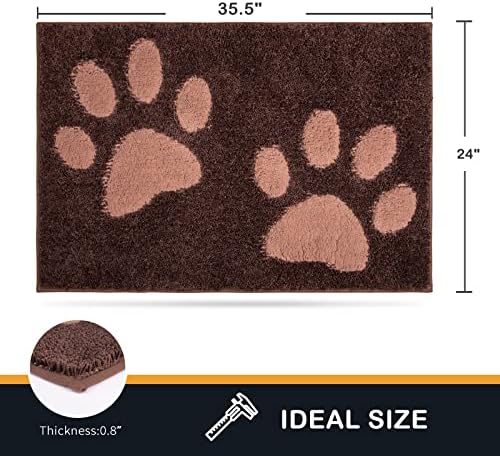 PURRUGS Dirt Trapping Door Mat Indoor Entrance - Image 2