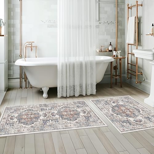 2-Piece Kitchen Runner Rug Set: Washable Non-Slip Floor Mats - Image 5