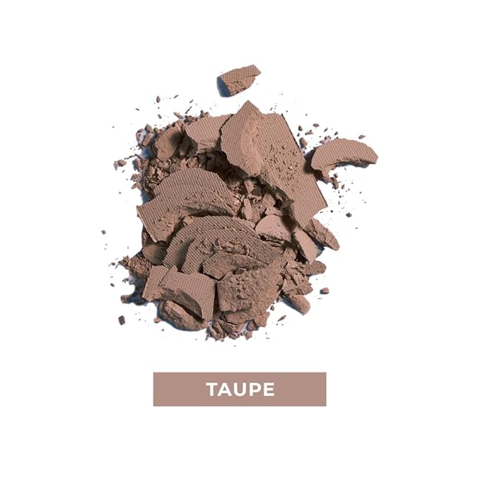 Lamel Blush Cheek Taupe Color Mini - Natural, Lightweight, Smooth, Blendable Powder - Shading & Contouring - 4 Universal Shades Powder Blush - Cruelty Free - № 404 (Taupe) - 3.8g / 0.13