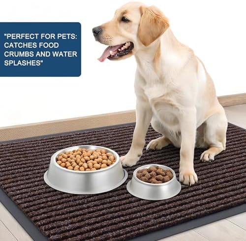 OLANLY 2-Pack Front Door Mats 35x23, Waterproof Heavy-Duty Doormats - Image 6