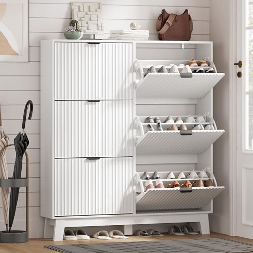 HUANLEGO Shoe Cabinet Storage for Entryway by HUANLEGO