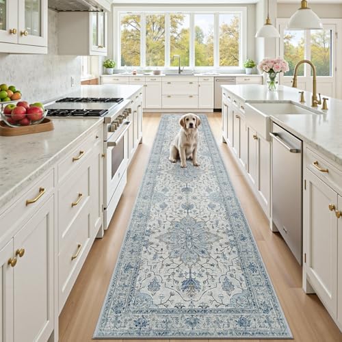 RELEANY Washable Area Rug, Runner 2'6"x14' by RELEANY