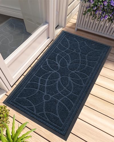 DEXI Front Door Mat Outside Entrance 24x47, Heavy Duty Non Slip by DEXI