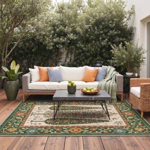 GENIMO 2.5x8 Outdoor Runner Rug, Washable - Image 3