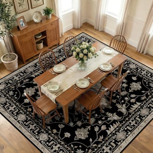 RELEANY Washable Area Rug, Square 10'x10' - Image 3