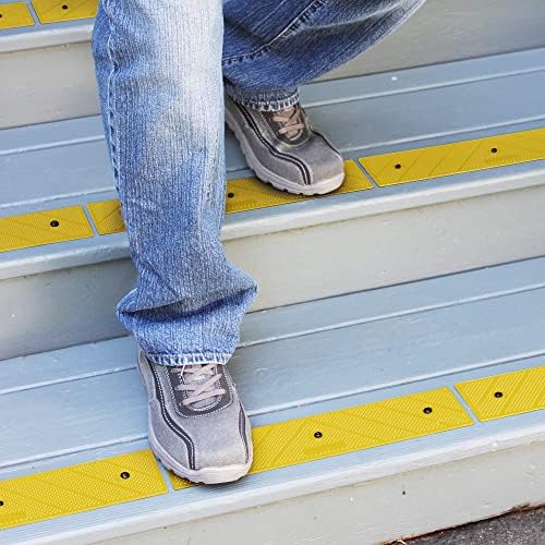 GripStrip Stair Treads for Wooden Steps, Non Slip Stair Grips for Outdoor or by GripStrip