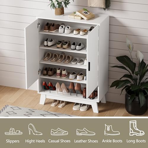 HUANLEGO Shoe Cabinet Storage for Entryway - Image 3