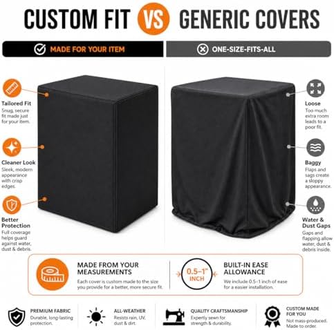 Custom Size Dust Covers Heavy-Duty 600D Waterproof Oxford Fabric - Image 7