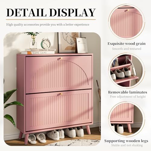 Fsbecl Shoe Storage Cabinet for Entryway - Image 4