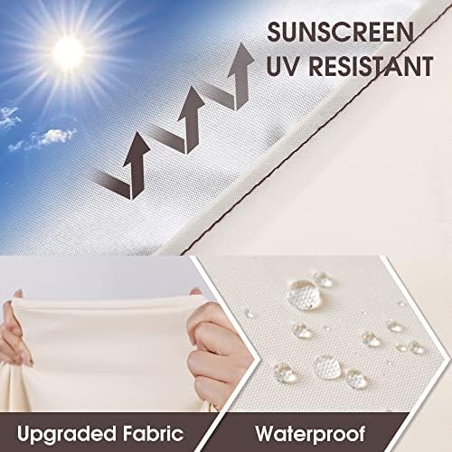 ALSTER Patio Chair Covers, Lounge Deep Seat Cover, Heavy Duty and Waterproof - Image 3