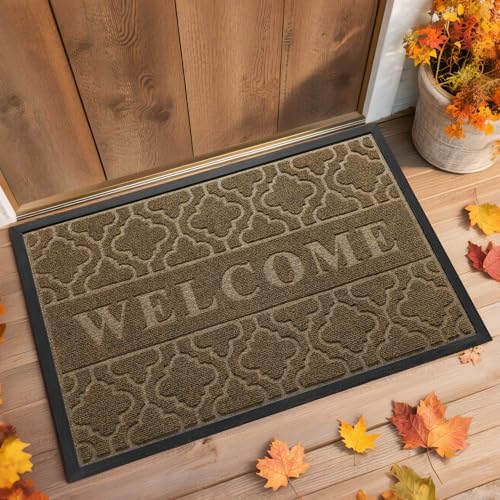 Yimobra Large Welcome Door Mat, 36 x 24 in by Yimobra
