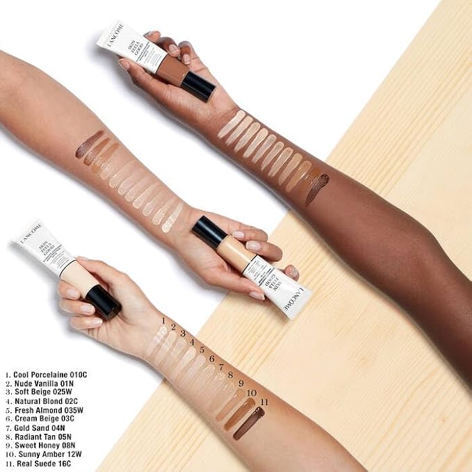 Lancôme Skin Feels Good Hydrating Tinted Moisturizer with SPF 23 - Oil-Free & Lightweight Foundation - Sheer Coverage with Healthy Glow Finish - 02C Natural Blond