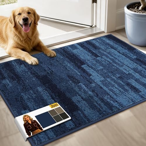 JSEI Dirt Trapper Door Mat 24"x36", Non-Slip Doormat by JSEI