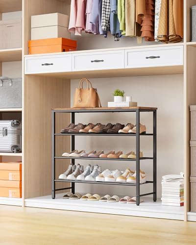 Kitsure Shoe Rack for Closet, Shoe Storage, 29.5" Wide - Image 4