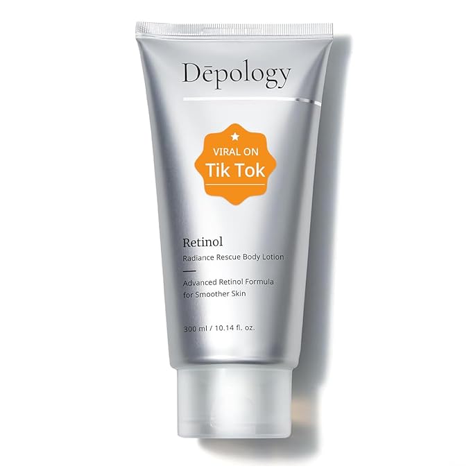 Ultra-Size Firming Retinol Body Lotion for Crepey Skin & Keratosis Pilaris with 0.05% Retinol, AHA, Collagen, Body Cream, Anti Aging Moisturizer 10.14 fl oz