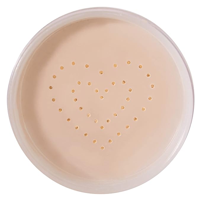 Kimchi Chic Beauty Puff Puff Pass Set and Bake Powder, Loose Face Powder with Extra Fluffy Setting Powder Puff, Soft Tan Face Makeup for Uneven Skin Tone, 05 Suntan