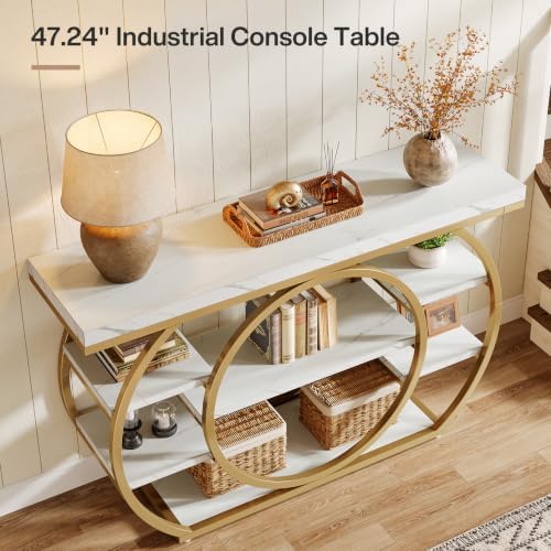 Tribesigns 47" Industrial Entryway Table - Image 6