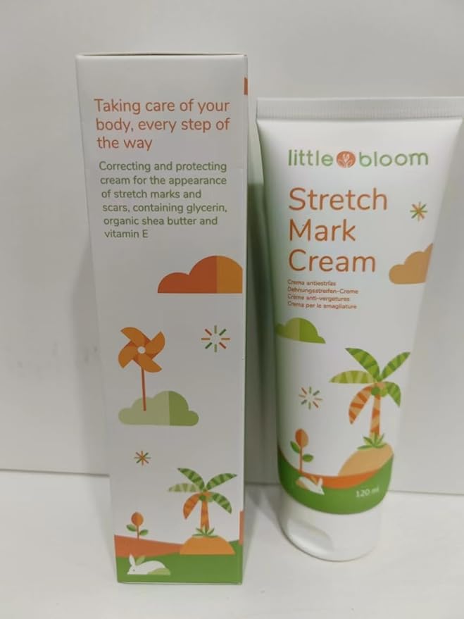 Stretch Mark Cream for Pregnancy w/ Shea Butter, Vitamin C & E - Stretch Mark Cream for Pregnancy, Belly Butter for Pregnancy, Stretch Mark Treatment, Pregnancy Lotion for Belly, Stretch Marks Removal