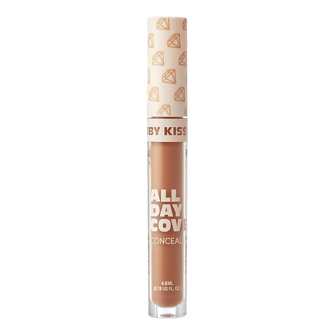 Ruby Kisses All Day Concealer Lightweight Full Coverage Multi-Use Concealer 0.13 Fl Oz (Fawn)
