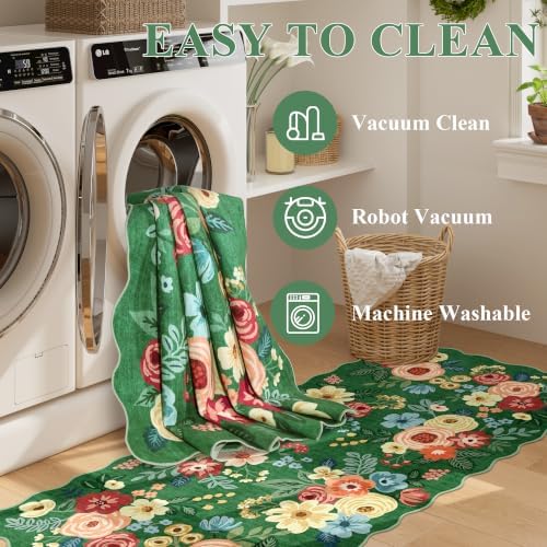 DUKINO 2x12 Washable Runner Rug, Long Runner Rug - Image 6