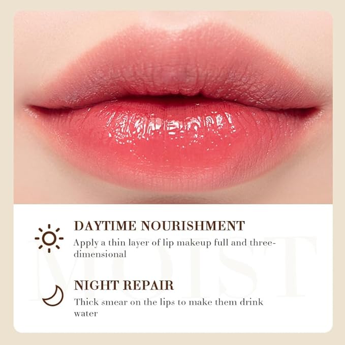 SADOER Coconut Oil Natural Moisturizing Lip Balm Moisturizing Lips Smooth And Elastic Lip Ointments