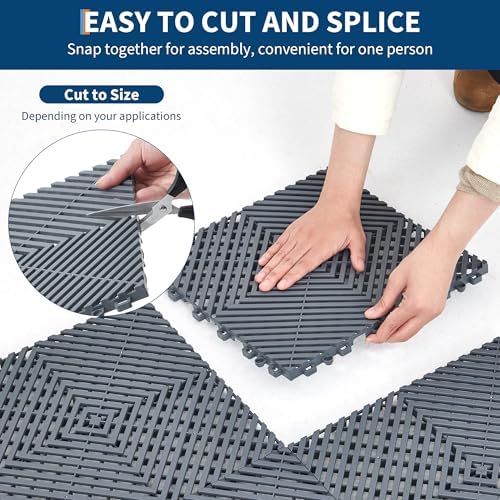 Garvee 50 Pack Interlocking Floor Tiles, Modular Cushion Flooring - Image 4