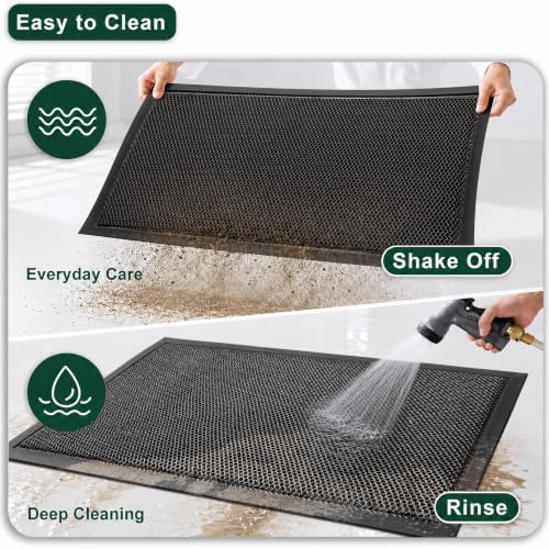 Mibao Meshy Mat Door Mat Heavy-Duty Quick-Dry Floor Mat, Sand & Dirt Trapper - Image 6