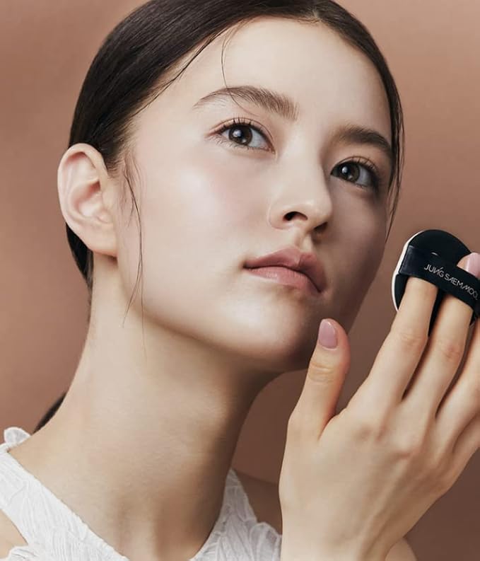 [JUNGSAEMMOOL OFFICIAL] Skin Nuder Cover Layer Cushion 23 (Medium) | Refill Included | Delicate Cover | All-day Lasting | Makeup Artist Brand