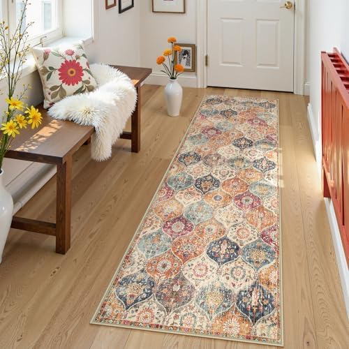 Lahome Moroccan Washable Runner, 2x6 Kitchen Runners by Lahome