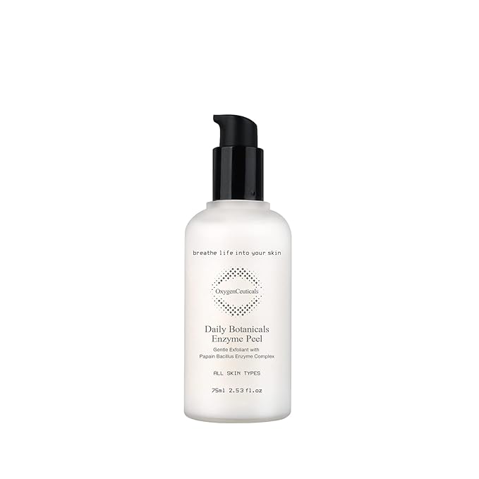 Daily Botanicals Enzyme Peel – Gentle Exfoliating Gommage with Pineapple & Papaya Extracts, Natural Enzyme Peel for Refines Pores & Smooths Texture 2.53 fl.oz (75ml)