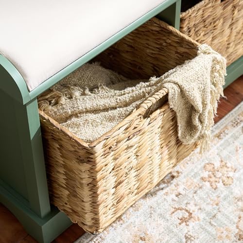 SAFAVIEH Freddy Wood Storage Bench - Image 6