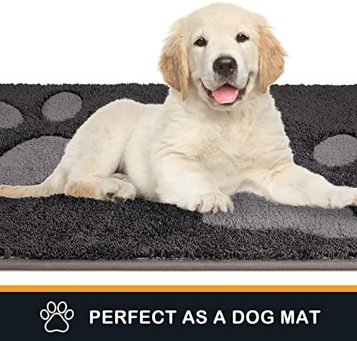 PURRUGS Dirt Trapping Door Mat Indoor Entrance, 33.5" x 59" - Image 4