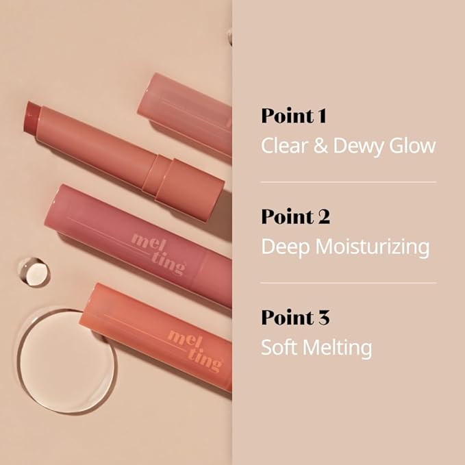 ETUDE Ginger Sugar Melting Balm Stick 04 Peanut Butter | Tinted Moisturizing Lip balm | Natural Ingredients Hydrate Ginger, Sugar, Shea Butter Moisturizing Relaxing Effect | K-Beauty