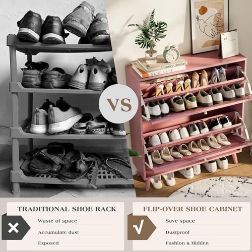 Fsbecl Shoe Storage Cabinet for Entryway - Image 7