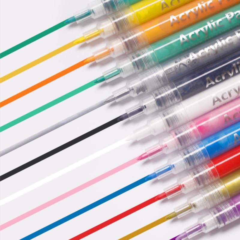 Nail Polish Pen, 1 PCS Nail Art Pen, Nail Pencil, DIY Drawing Painting Pen, for Nails DIY (Silver)