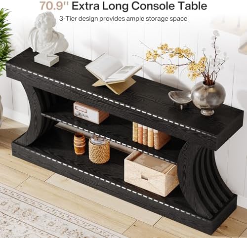 Tribesigns 70.9-Inch Long Farmhouse Entryway Console Table - Image 7