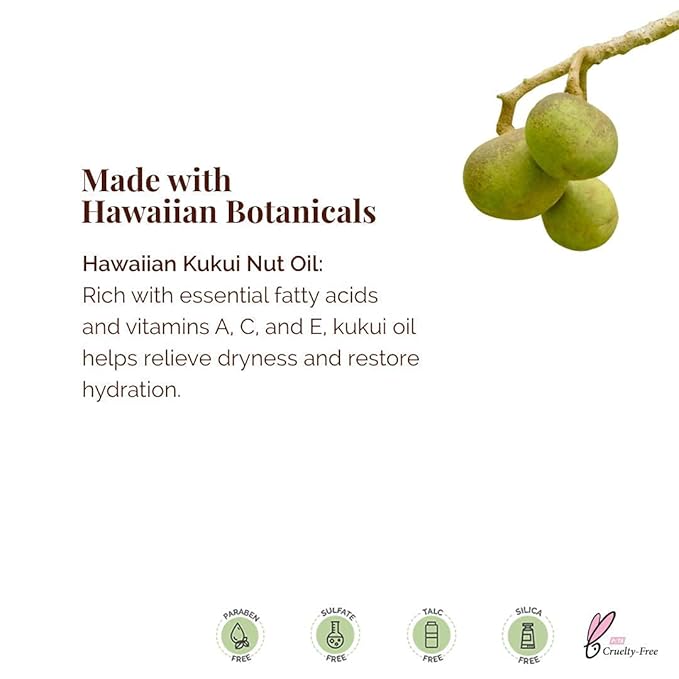 Hanalei Lip Balm and Moisturizer - Natural Kukui Oil, Beeswax Lip Moisturizer - Replenish and Repair Dry, Chapped Lips - Variety Pack (5 Tubes)