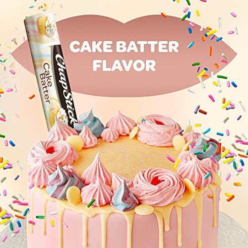 ChapStick Lip Care Bundle – Ice Cream Classics + Cake Batter Lip Balm, 0.15 Ea (5 Piece Set)