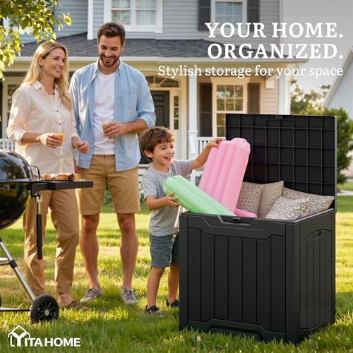 YITAHOME 31 Gallon Outdoor Storage Box - Image 2