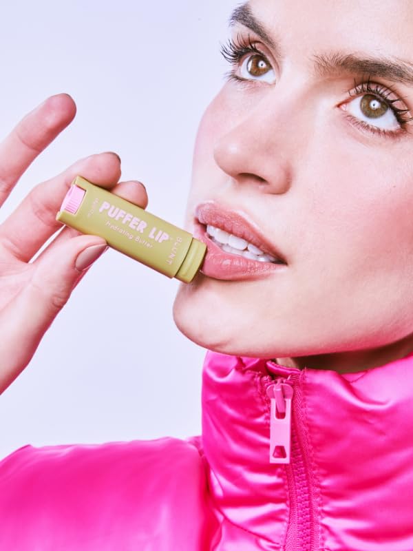 Puffer Lip Hydrating Butter Balm for Dry and Dehydrated Lips | Plant-Based, Free of Petrolatum, Beeswax, Lanolin