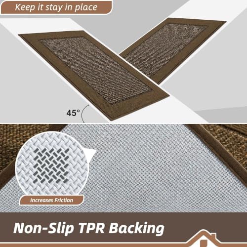BEQHAUSE Indoor Door Mat 20" x 48", Dirt Trapper Door Mats - Image 4