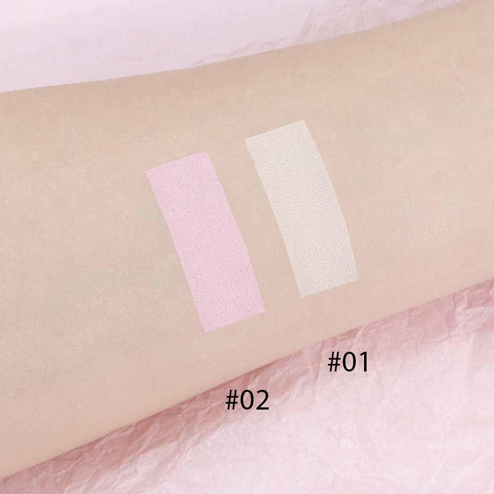 Eyeshadow Single Matte, High-Pigment Monochrome Eye Shadow Pressed Powder, Everyday Velvety Silky Eye Makeup Looks, Professional Long-Lasting Waterproof Single Eyeshadow Palette, Pink Nude 02