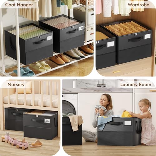 Large Reinforced 2 Pack Shoe Organizer - Image 3